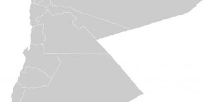 Празна мапа Јордана