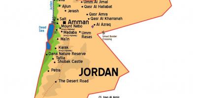 Јордан мапи града 